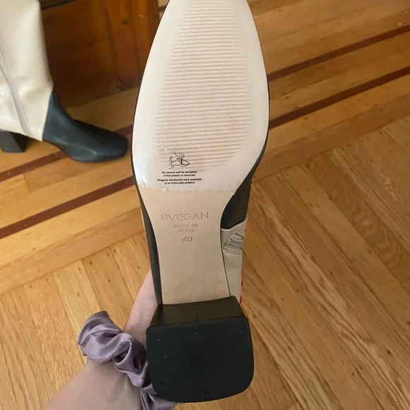 Alohas Knee High Vegan Leather Boots size 40/9 - Picture 5 of 5